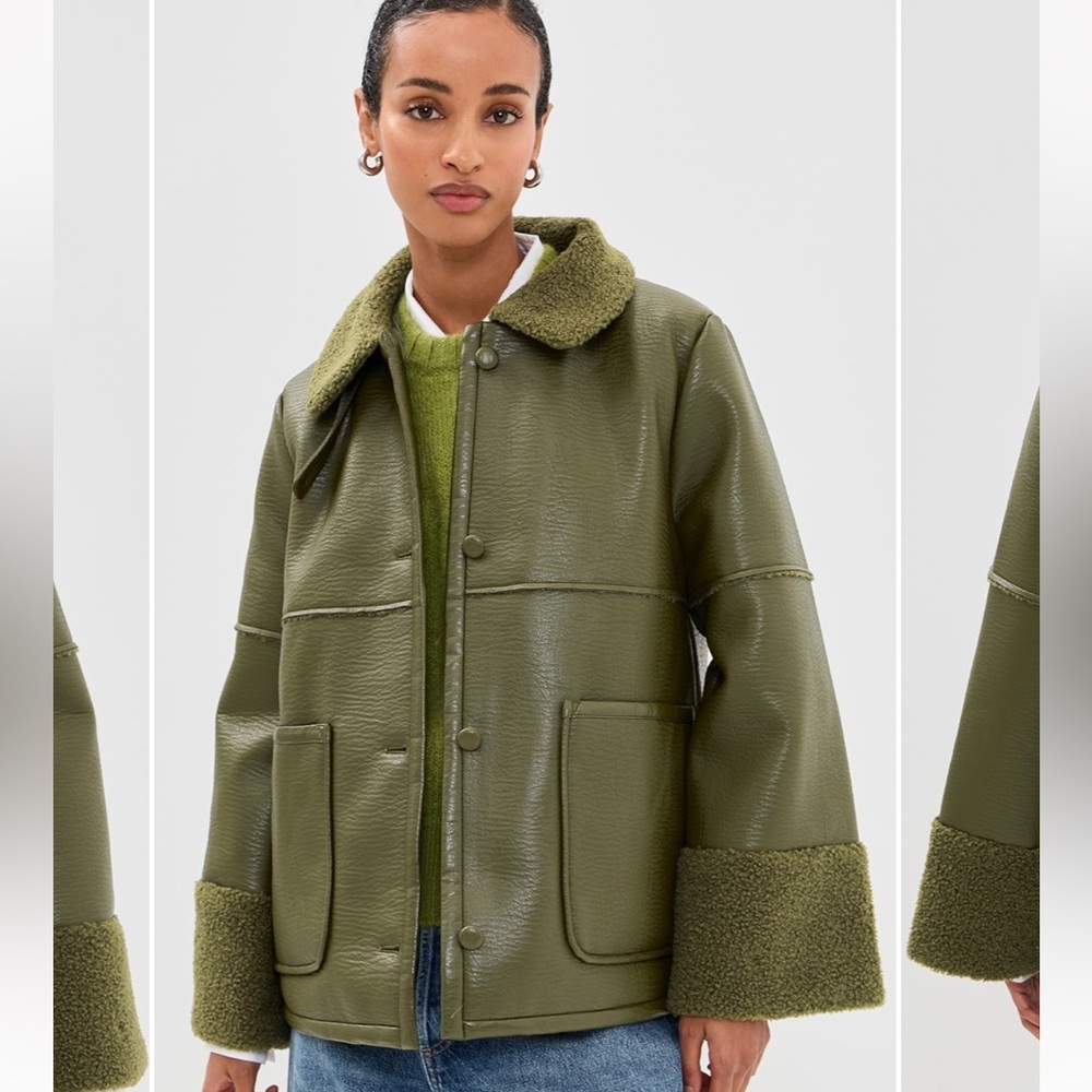 Baum und Pferdgarten Olive Green Women's Jacket